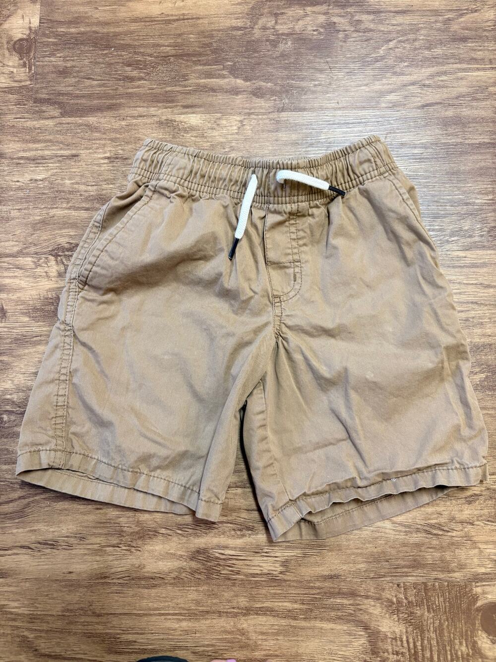 Cat & Jack Youth Boys Shorts Khaki with Pockets Casual Back to Schoool | Size S